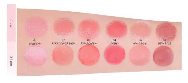 Amuse Dew Balm 3.2g (6 Colors) - Atelievuè