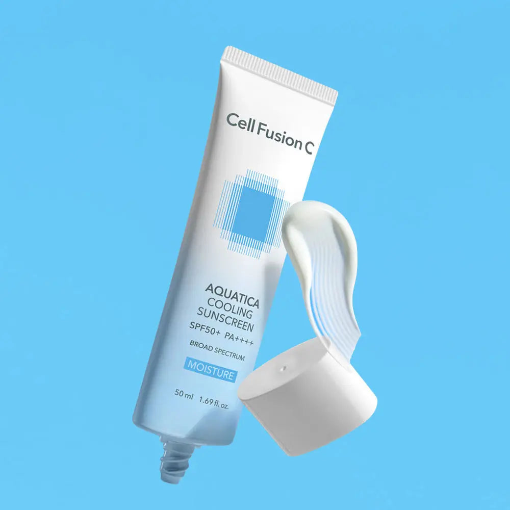 [Cell Fusion C] Aquatica Cooling Sunscreen SPF50+ PA++++ 50ml - Atelievuè