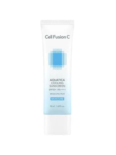 [Cell Fusion C] Aquatica Cooling Sunscreen SPF50+ PA++++ 50ml - Atelievuè