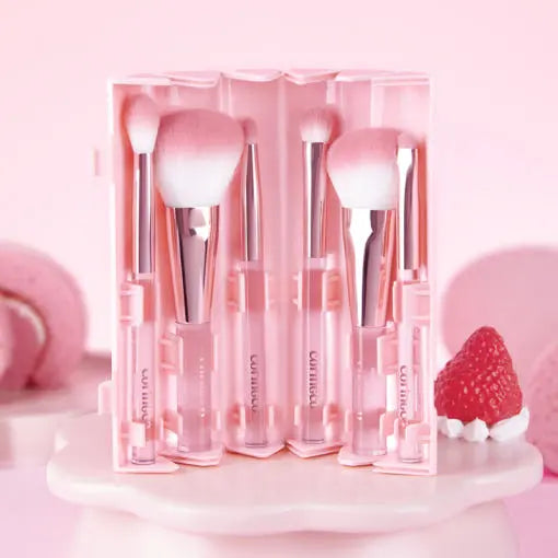 CORINGCO Pink Roll Brush Set 6P - Atelievuè