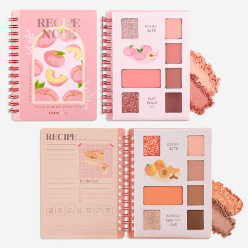 CORINGCO Recipe Note Eyeshadow Palette 10g (2 Types) - Atelievuè