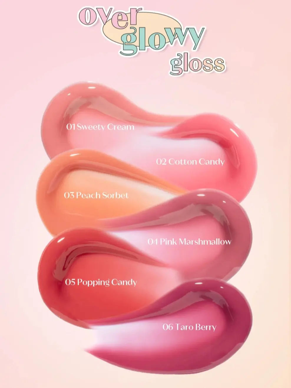ETUDE Overglowy Gloss #Sarr Sweeties 3g - Atelievuè