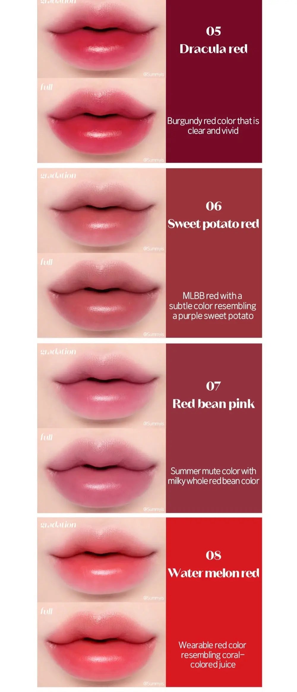 ETUDE Dear Darling Water Gel Tint 5g - Atelievuè