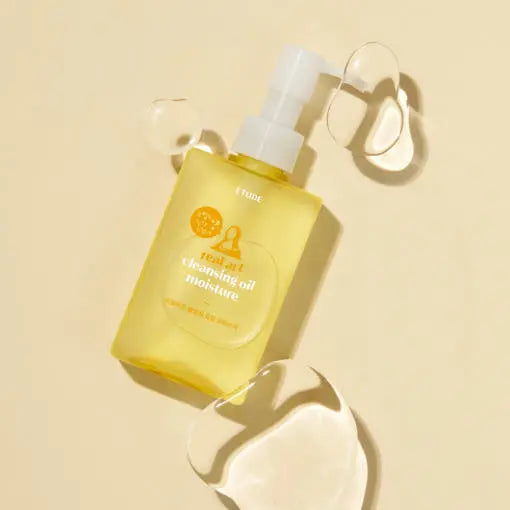 ETUDE Real Art Cleansing Oil Moisture & Refill 185ml+185ml - Atelievuè