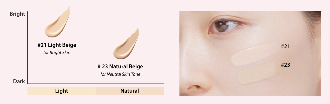 A'pieu Waterlock Cushion SPF50+ PA++++ 15g (Refill) #21 Light Beige - Atelievuè