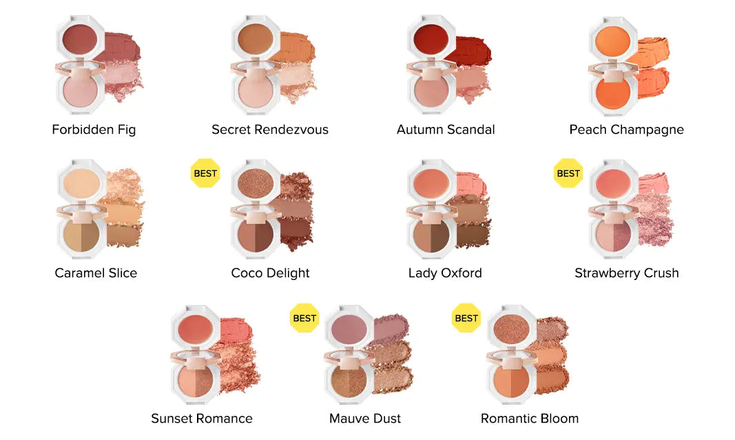 [DEAR DAHLIA] Paradise Dual Palette 4g - Atelievuè