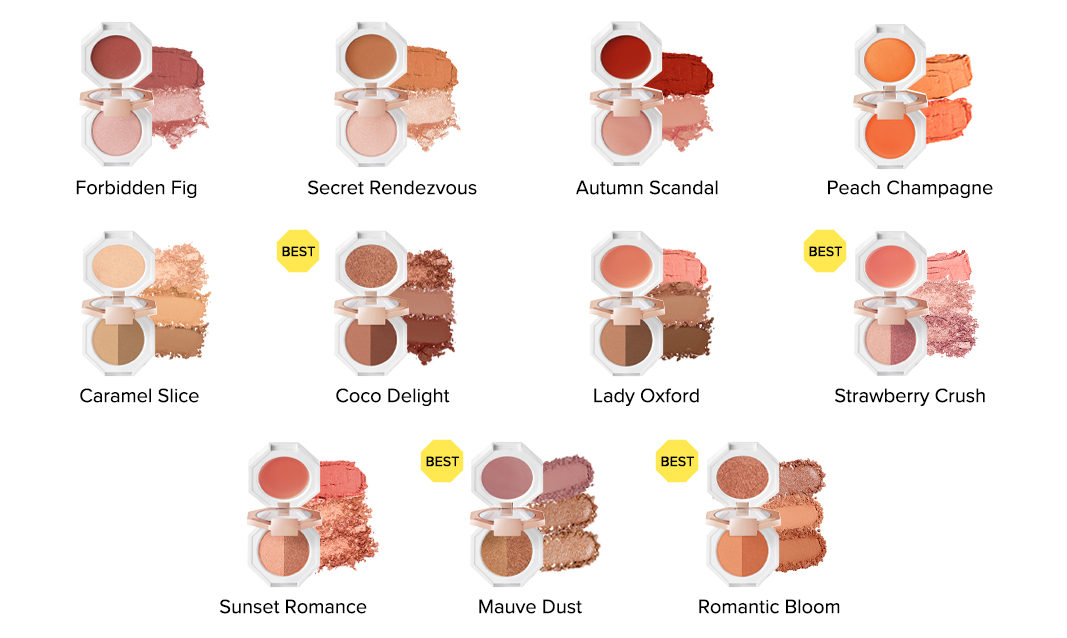 [DEAR DAHLIA] Paradise Dual Palette 4g - Atelievuè