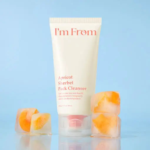 I'm from Apricot Sherbet Pack Cleanser 120g - Atelievuè