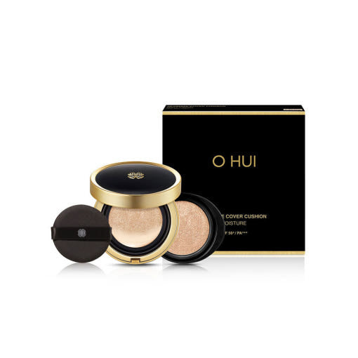 O HUI Ultimate Cover Cushion Moisture SPF50+ PA+++ SET 13g +13g(Refill) (2colors) - Atelievuè