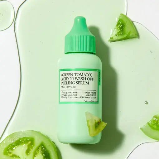 FULLY GREEN TOMATO ACID 20 WASH OFF PEELING SERUM 50ml - Atelievuè
