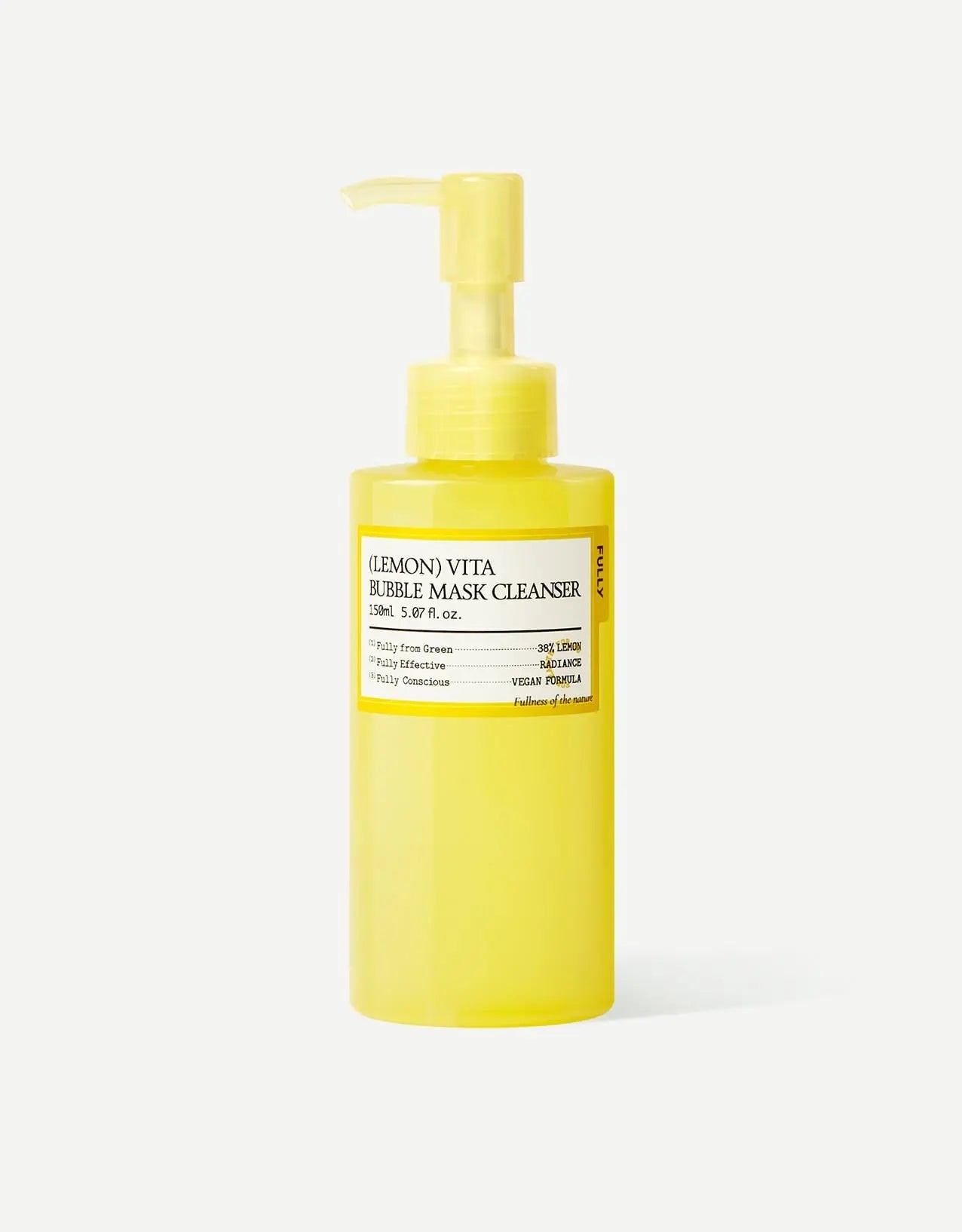 FULLY LEMON VITA BUBBLE MASK CLEANSER 150ml - Atelievuè