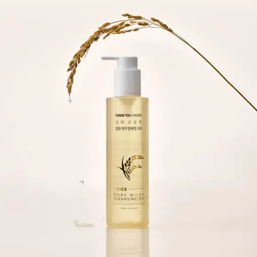 [THANK YOU FARMER] Rice Pure Milky Cleansing Oil 200ml - Atelievuè