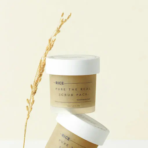 [THANK YOU FARMER] Rice Pure The Real Scrub Pack 100ml - Atelievuè