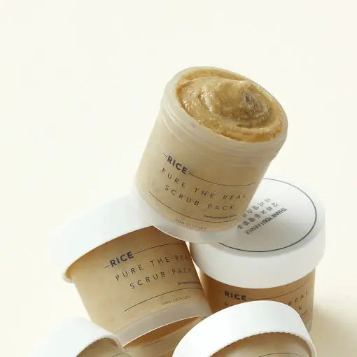 [THANK YOU FARMER] Rice Pure The Real Scrub Pack 100ml - Atelievuè