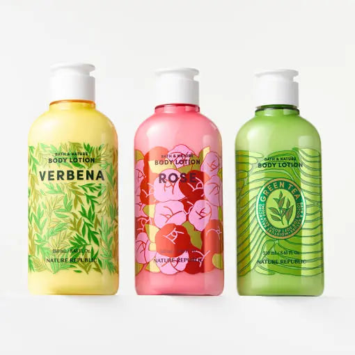 [NATURE REPUBLIC] Bath And Nature Body Lotion 250ml (3types) - Atelievuè