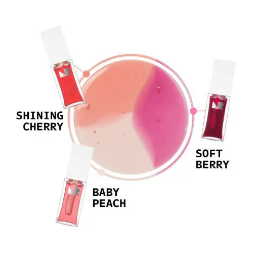 [NATURE REPUBLIC] Glaze Shine Lip Oil 7g (3colors) - Atelievuè