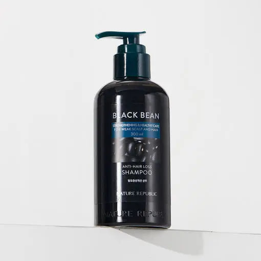 [NATURE REPUBLIC] Black Bean Anti-Hair Loss Shampoo 300ml - Atelievuè