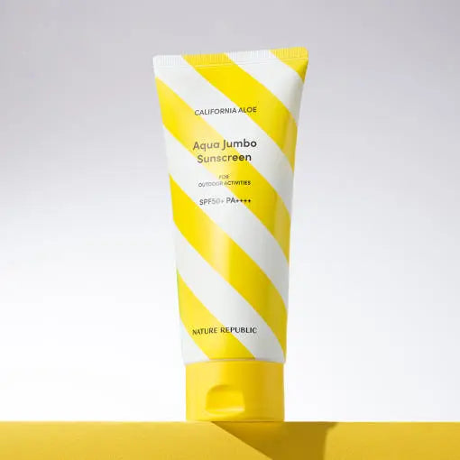 [NATURE REPUBLIC] California Aloe Aqua Jumbo Sunscreen SPF50+ PA++++ 250ml - Atelievuè