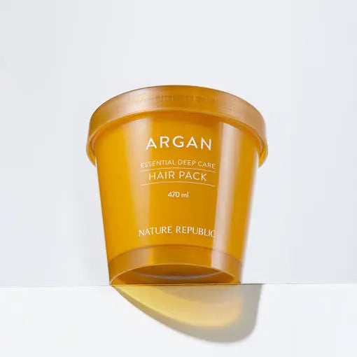 [NATURE REPUBLIC] Argan Essential Deep Care Hair Pack 470ml - Atelievuè