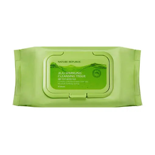 [NATURE REPUBLIC] Jeju Sparkling Cleansing Tissue 50 sheets - Atelievuè