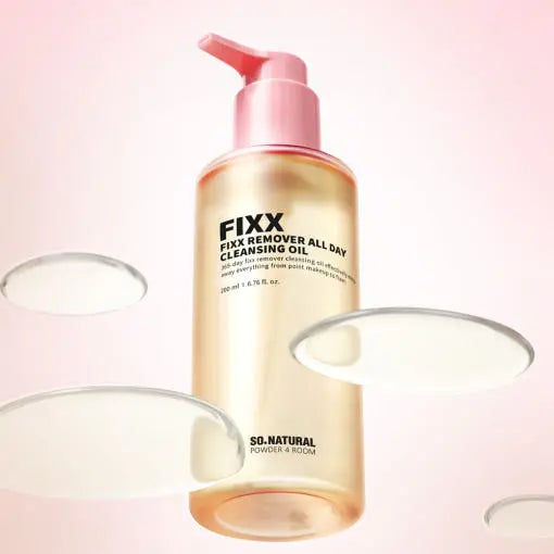 [so natural] FIXX REMOVER ALL DAY CLEANSING OIL 200ml - Atelievuè