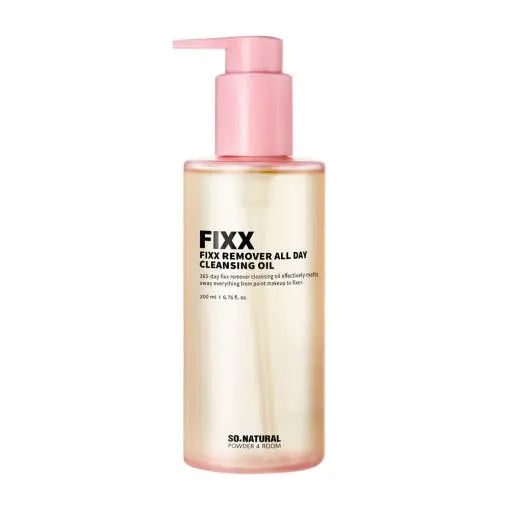 [so natural] FIXX REMOVER ALL DAY CLEANSING OIL 200ml - Atelievuè