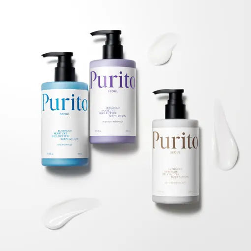 [PURITO SEOUL] Luminous Moisture Shea Butter Body Lotion 300ml (3-types) - Atelievuè