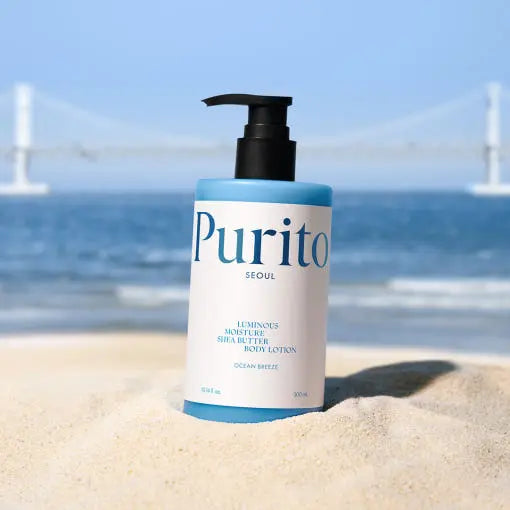 [PURITO SEOUL] Luminous Moisture Shea Butter Body Lotion 300ml (3-types) - Atelievuè