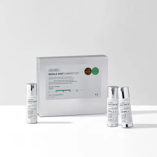 VT Reedle Shot Compact Set (Reedle shot 100 10ml+Reedle Shot 300 10ml+Reedle Shot 700 10ml) - Atelievuè