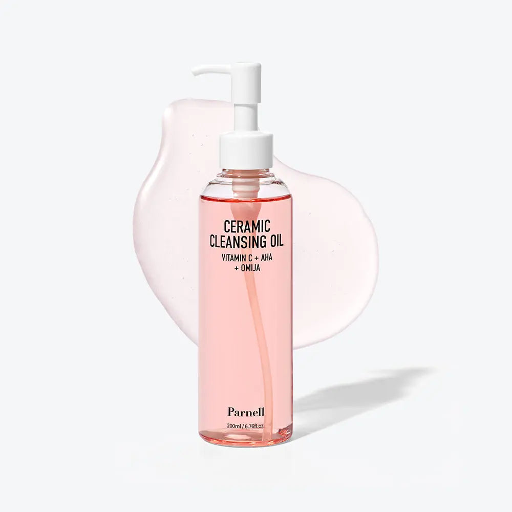 Parnell AHA Omija Ceramic Cleansing Oil 200ml - Atelievuè