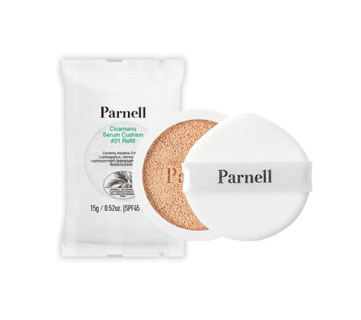 Parnell Cicamanu Serum Cushion SPF45 PA++ 15g (Refill) (3colors) - Atelievuè