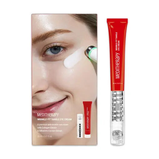 MEDITHERAPY Wrinkle-Fit Tangle Eye Cream 20ml + Chargable Device Set (*It can only be shipped via express service.) - Atelievuè