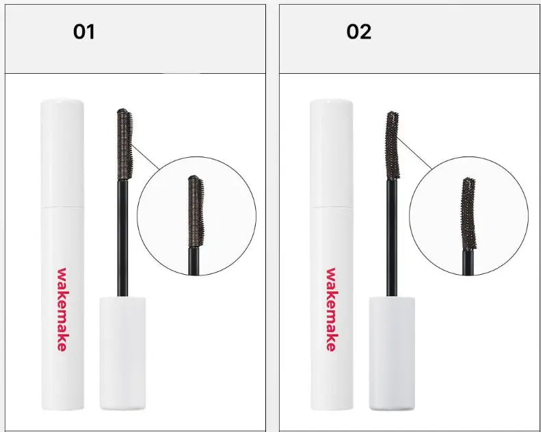 WAKEMAKE Real Defining Lash Mascara 5g+5g[1+1] (2type) - Atelievuè