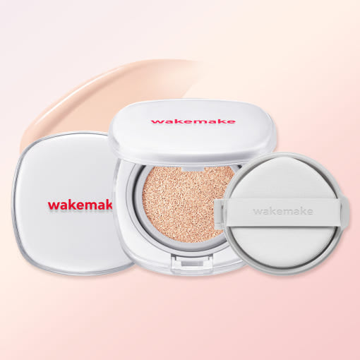 WAKEMAKE Seamless Wear Cushion SPF50+ PA+++ 15g+15g(Refill) (6colors) - Atelievuè