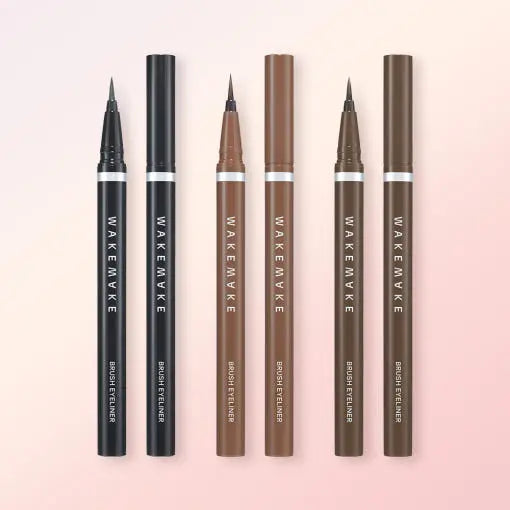 WAKEMAKE Any Proof Brush Eyeliner 0.6g+0.6g[1+1] (3colors) - Atelievuè