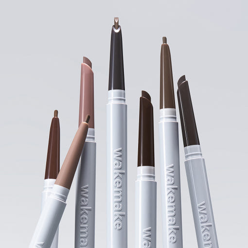 WAKEMAKE Natural Hard Brow Pencil 0.1g+0.1g[1+1] (7colors) - Atelievuè