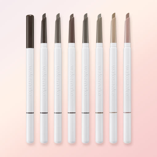 WAKEMAKE Natural Hard Brow Pencil 0.1g+0.1g[1+1] (7colors) - Atelievuè