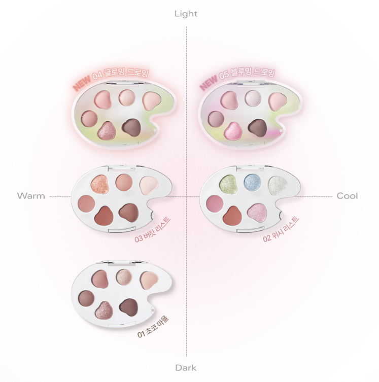 BBIA Last Eye Palette 5g (5colors) - Atelievuè