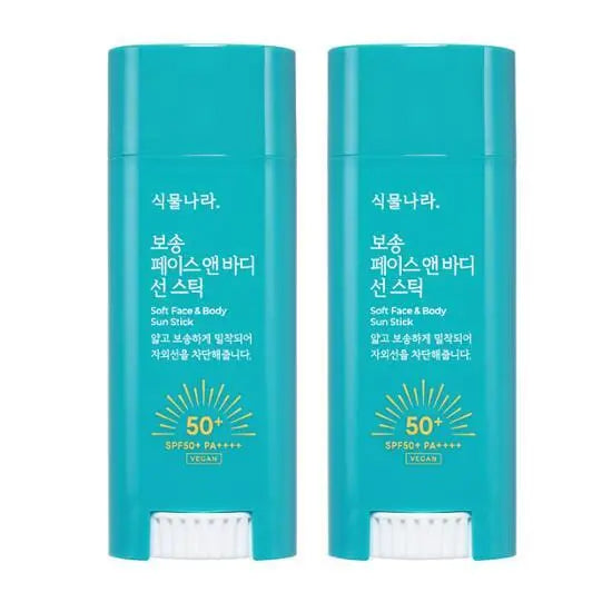 Shingmulnara Soft Face & Body Sun Stick SPF50+ PA++++ 30g+30g - Atelievuè