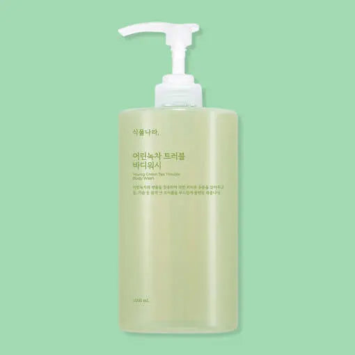 Shingmulnara Young Green Tea Trouble Body Wash 1000ml - Atelievuè