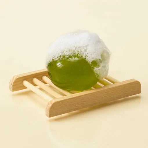 ongredients Jeju Green Tea Cleansing Ball 110g - Atelievuè