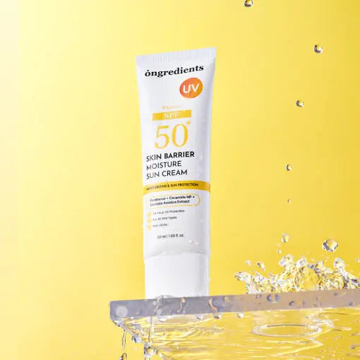 ongredients Skin Barrier Moisture Sun Cream SPF50+ PA++++ 50ml - Atelievuè