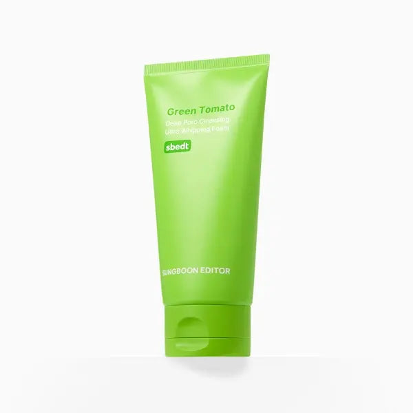 SUNGBOON EDITOR Green Tomato Deep Pore Cleansing Ultra Whipping Foam 120g - Atelievuè