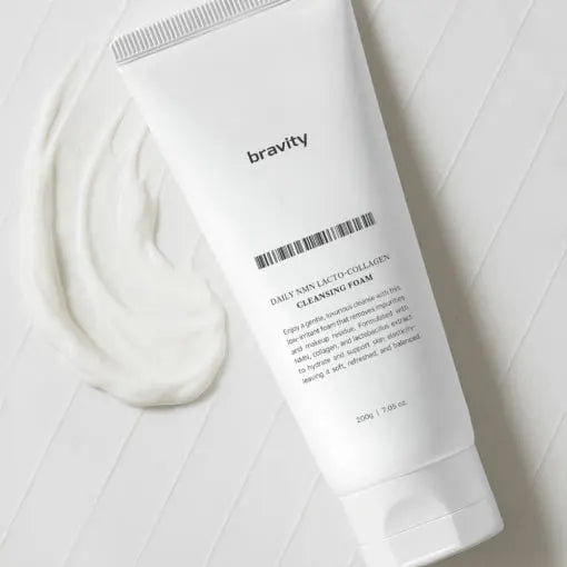 bravity Daily NMN Lacto Collagen Cleansing Foam 200g - Atelievuè