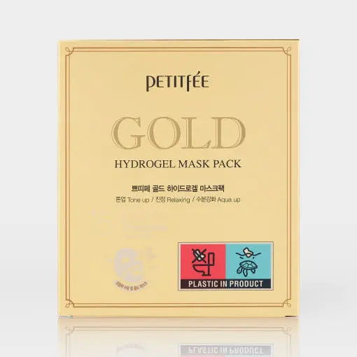 PETITFEE Gold Hydrogel Mask Pack 32g X 5ea - Atelievuè