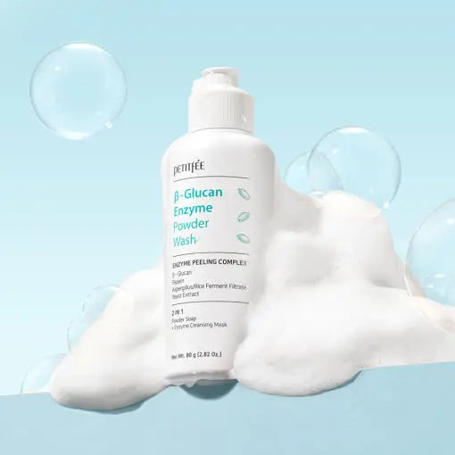 PETITFEE BETA-GLUCAN Enzyme Powder Wash 80g - Atelievuè