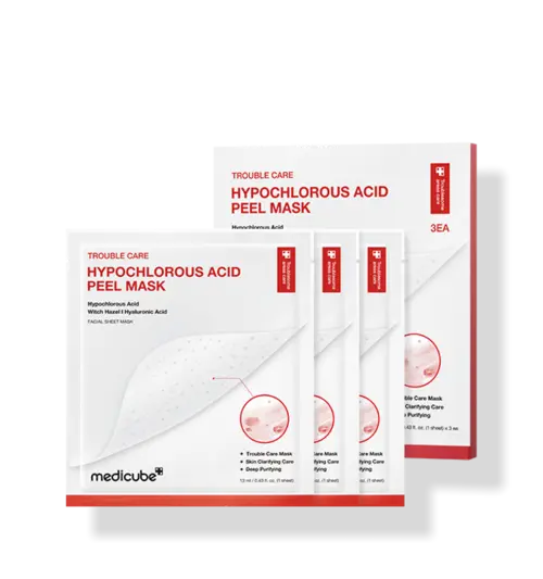 medicube Hypochlorous Acid Peel Mask 13ml X 3ea - Atelievuè