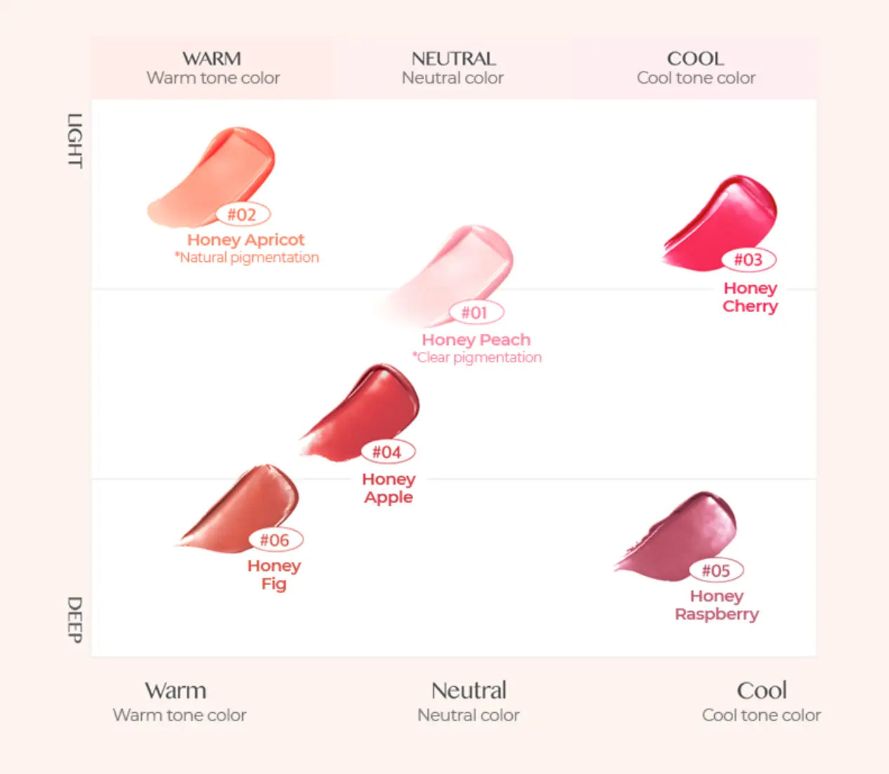 CLIO Crystal Glam Balm 3.2g (4colors) - Atelievuè