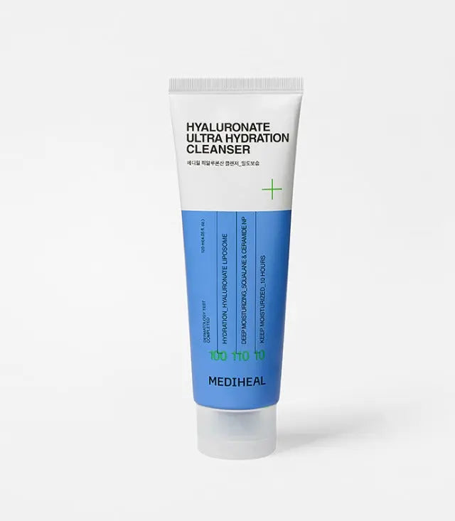 MEDIHEAL Hyaluronate Ultra Hydration Cleanser 120ml - Atelievuè