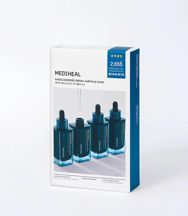 MEDIHEAL Madecassoside Derma Ampoule Mask 25ml X 10ea - Atelievuè